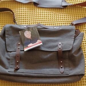 Greg Norman Collection Men's Gray Messenger Bag